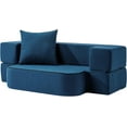 2in1 Convertible Couch Bed with Pillow Folding Floor Couch