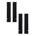 thumbnail image 1 of 2-in-1 Convertible Knitted Leg Warmers 2 Pairs, Stretchable Non-Slip Sleeves and Knee High Ankle Socks, Soft Calf Warmer Sock for Women, Autumn Winter Indoor Outdoor Activities, 1 of 5