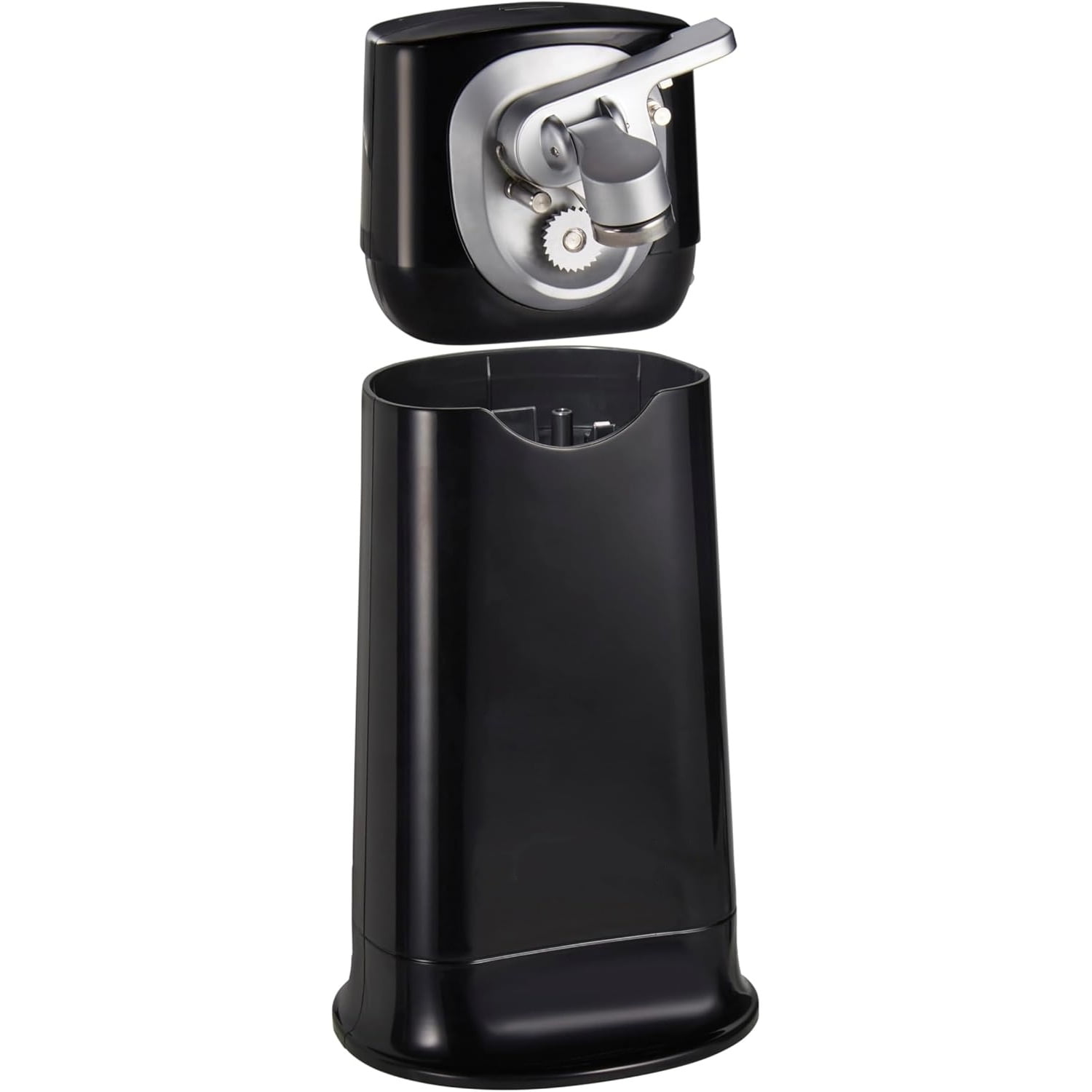 2-in-1 Cordless & Rechargeable Electric, Easily Standard Automatic Can Opener, Easy-Clean, With Removable Walking Cut Head