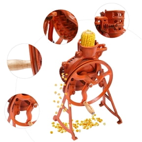 Corn Sheller Machine Hand Crank, Hand Corn Thresher, 2-in-1 Corn Thresher, Corn Cob Sheller