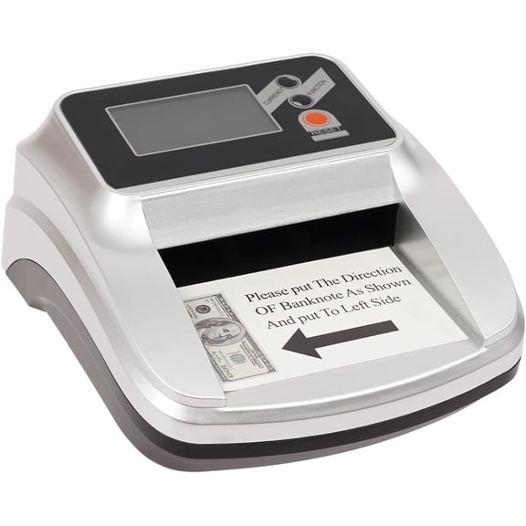 2-in-1 Counterfeit Bill Detector US Dollar Counterfeit Money Checker Bill Detector Machine with 5 Advanced Detections and Bill Counting by Denomination Capability