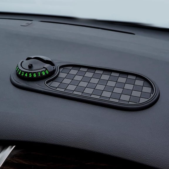 2 in 1 Dashboard Anti Slip Mat with Phone Mount 360-Degree Rotation Car Phone Holder Non-Slip Adhesive Mat for Car