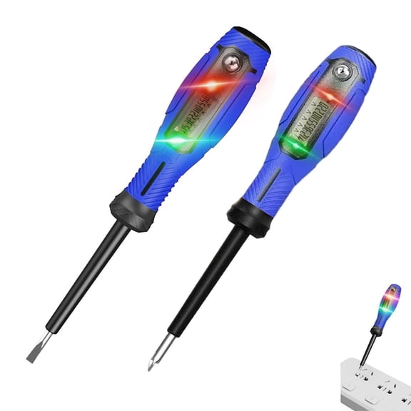 2-in-1 Digital Display Voltage Tester Screwdriver, Smart Digital Voltage Tester & Screwdriver, Electric Intteiligent Voltag Testr Pen with LCD Screen, for Safe Electrical Diagnostics