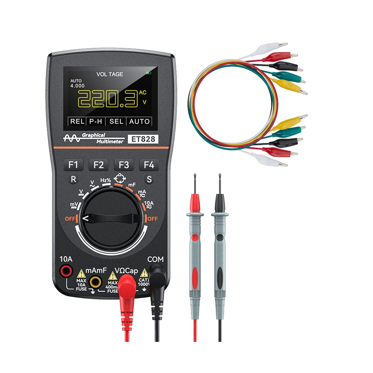 2 in 1 Digital Oscilloscope Multimeter, Scope Meter
