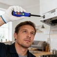 thumbnail image 1 of 2-in-1 Digital Voltage Tester Screwdriver with LED Display for Electrical Work Blue, 1 of 4