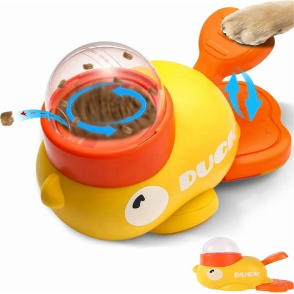2-in-1 Dog Slow Feeder & Interactive Puzzle Toy - Durable Non-Skid Base, IQ Training Design for Small/Medium Dogs, Reduces Bloating & Anxiety, Anti-Gulping Safe Chew-Resistant Bowl
