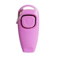 thumbnail image 1 of 2-in-1 Dog Training Clicker and High-Frequency Whistle for Pet Behavior Obedience with Portable Keyring Design, 1 of 3