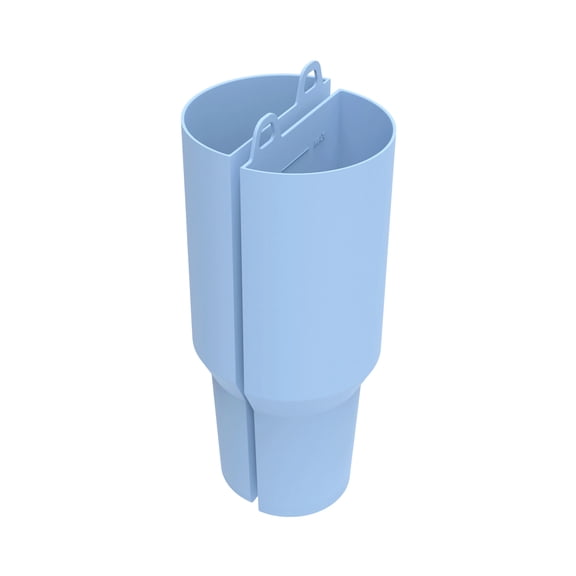 2-in-1 Drinking Cup with Silicone Inner Liner, 40 oz, Light Blue – Leakproof, Heat-Resistant for Outdoor, Gym & Commute