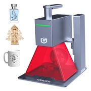 NOVODESK NANO 6W Laser Engraver, 0.05mm Precision Portable and Handheld Laser Engraving Machine,5000mm/s Engraving Laser Cutter for Wood Metal Leather Ceramics Acylic