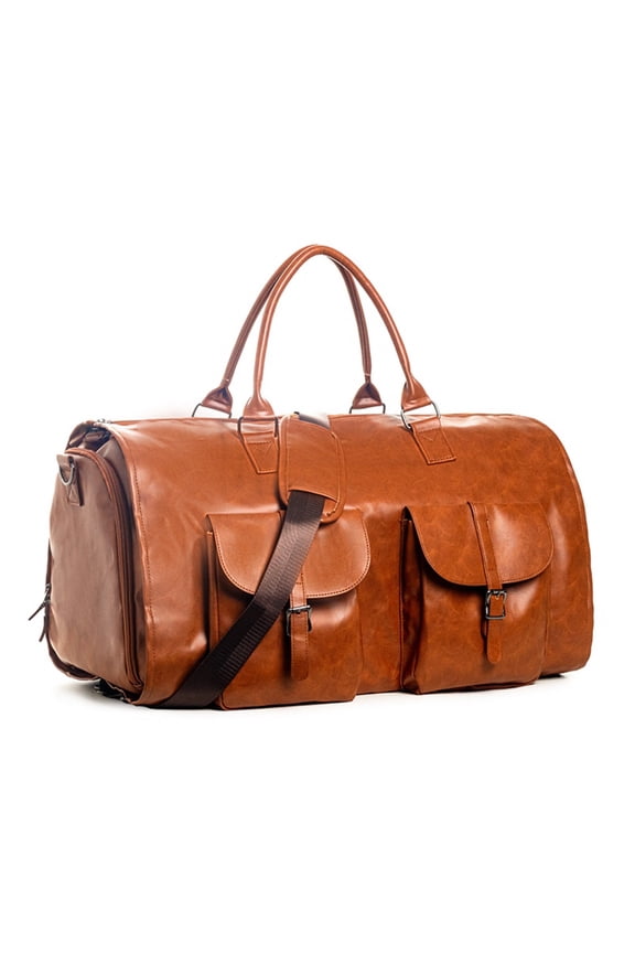 2 in 1 Duffel Bags for Travel, Garment Bag with Detachable Shoulder Strap for Men & Women