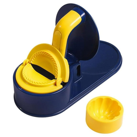 2-in-1 Efficient Dumpling Maker Manual Dough Presser Pressing Mold Wrapper Dumpling Dough Tool V3Z6 Dumpling Tool Ba