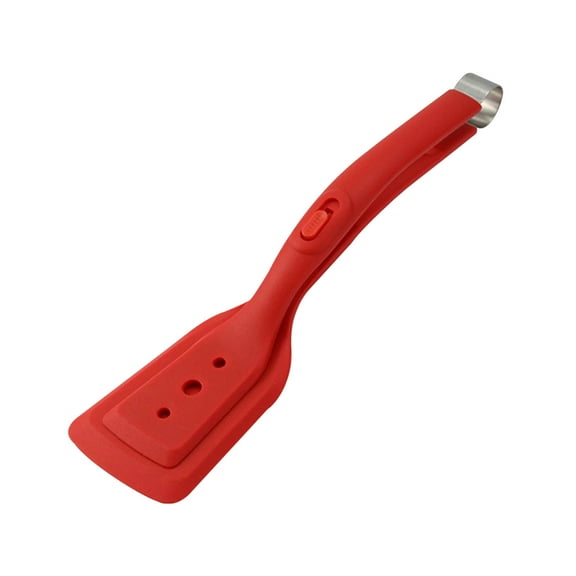 2-in-1 Egg Spatula Food Grip and Flip Spatula Tongs, Cooking Tong, Double Sided Spatula for Beefsteak Bread Hamburger BBQ Meats Pizza Pies Bread Fish