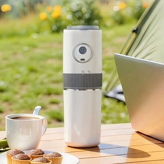 2-in-1 Electric Coffee Grinder & Pour Over Maker, Portable Outdoor Coffee Set, Holiday Gift for Thanksgiving, Christmas, Valentine’s Day, Halloween, Easter, Father’s & Mother’s Day