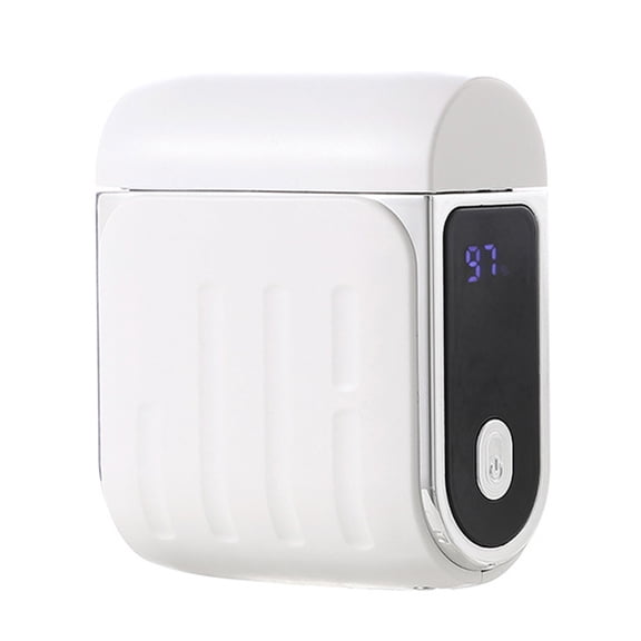 2 in 1 Electric Nail Clippers with Electric Nail Clippers,Polishing LED Lights