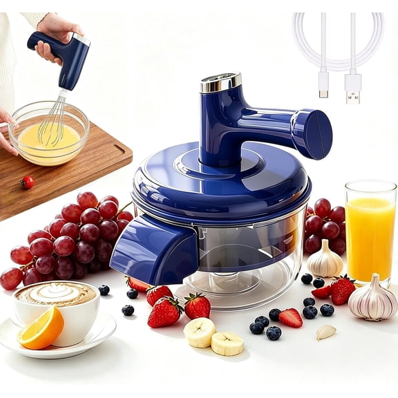 2-in-1 Electric Potato Peeler, Fruits & Vegetables Peeler & Mixer,#A