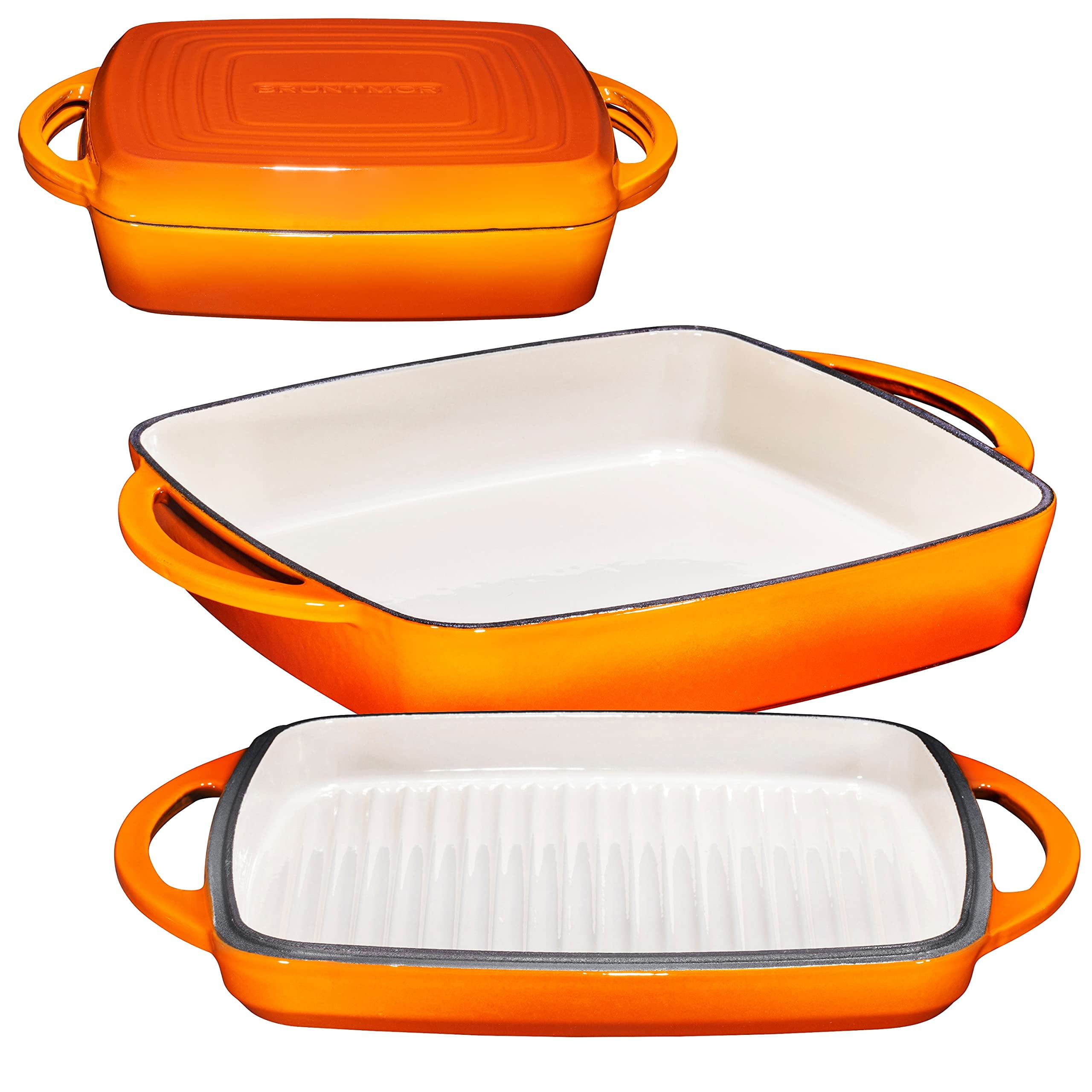https://i5.walmartimages.com/seo/2-in-1-Enameled-Cast-Iron-Square-Casserole-Baking-Pan-With-Griddle-Lid-2-in-1-Multi-Baker-Dish-Pumpkin-Spice_e2df6b7a-a8a7-4900-8b4f-9d1256b82d37.f139f2a66ca4c098dd7f82a386daae23.jpeg