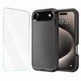 thumbnail image 1 of 2-in-1 Entronix Bundle designed for iPhone 17 Air, Heavy Duty Case and Tempered Glass, 1 of 8