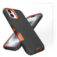 thumbnail image 1 of 2-in-1 Entronix Bundle designed for iPhone 17, Heavy Duty Case and Tempered Glass, 1 of 9