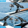 thumbnail image 1 of 2 in 1 Fishing Rod Holder for Boat & Kayak, Adjustable with Protective Strap, 1 of 6