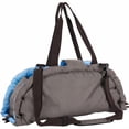 thumbnail image 1 of 2-in-1 Foldable Pet Carrier & Car Bed w/ Safety Tether, Soft Padded Travel Bag for Dogs & Cats, Seatbelt Secure, 1 of 10