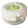thumbnail image 1 of 2-in-1 Fruit Washing Bowl with Strainer, Fruit Washer with Lid & Handle, Foldable Berry Washer, Strainer Container for Food Storage, Multi-Functional Draining Basket for Picnics,6.1×3.94 in,Green, 1 of 5