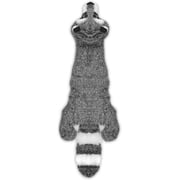 Best Pet Supplies Stuffless Squeaky Dog Toys with Soft, Durable Fabric, No Stuffing for Indoor Play, Holds a Plastic Bottle, Raccoon, Large