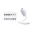 thumbnail image 1 of 2-in-1 Star Night Light Projector with 360° Adjustable, USB Powered Star Sky Projection with 12 Sliding Films, Adjustable Brightness for Bedroom and Gaming Room,2.6IN, 1 of 6