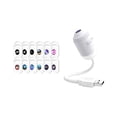 thumbnail image 1 of 2-in-1 Galaxy Projector Night Light, Icettry Night Light, Galaxy Ceiling Projector, Adjustable Brightness 360° Rotating Design and USB Power for Car and Bedroom Decoration (D-12pcs), 1 of 6