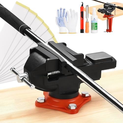 2-in-1 Golf Grip Kit for Regripping Golf Clubs, Portable Golf Club Regripping Kit with Golf Grip Solvent, Quick Adjustment Table Vise Rubber Clamp for Golf Grip Removal Tool$$Sport & Recreation Other