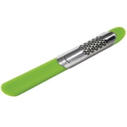 2-in-1 Grater/Zester with Storage Compartment - Grate, Zest, and Store Easily - Stainless Steel/Polypropylene - 9 1/2" Long x 3/4" Wide - Dishwasher Safe