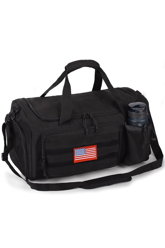 Large 60L 2-in-1 Convertible Sports Bag, Multi-functional Travel Duffle with Shoe Compartment for Daily Use
