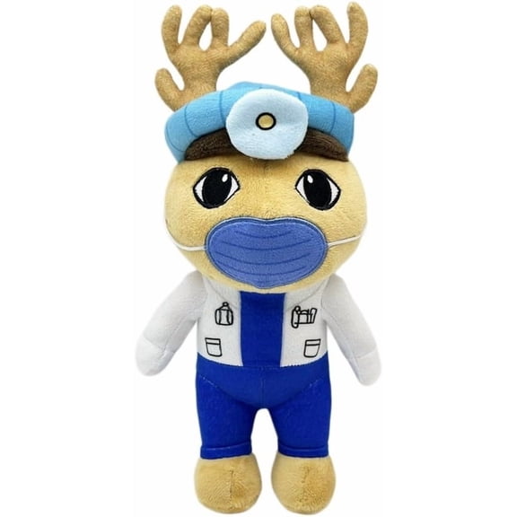 Guvpev Animal Hospital Plush Collection, 10" Dr. Harlow Plushies for Horror Game Fans Gift, Soft Stuffed Animal Toys for Party Favor