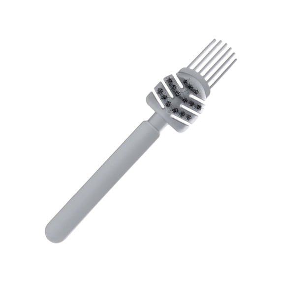 2-in-1 Hair Brush Cleaner & Remover Tool, 6.7" Cleaning Brush for Removing Hair and Dust, Effective Hairbrush Cleaner, Double-Sided Hair Brush Remover Rake for Man Woman , Suitable for Home, Salon