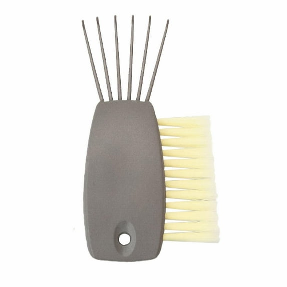 2-in-1 Hair Brush Cleaner Tool, Double-Sided Hair Brush/Comb Cleaner Rake for Removing Hair, Dust, and Dirt from Wet or Dry Brushes, Ideal for Home and Salon Use
