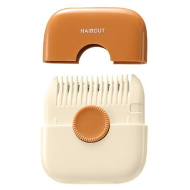 2-in-1 Hair Clipper Comb Multifunctional for Girls Women,Split Ends Remover Thinning Shears Stainless Steel Blade Home Styling Tool Easy Grooming Kit Black