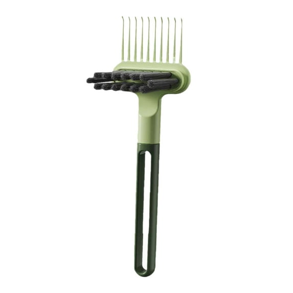 2-in-1 Hair Brush Cleaning Tool for Efficient Hair Removal and in Home Salons