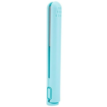 2 in 1 Hair Straightener and Curler, Ceramic Mini Hair Curling Iron for Short and Long Hair, Portable Mini Hair Curler, Suitable for Home and Travel