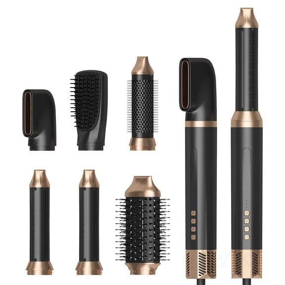 2-in-1 Hair Straightener and Curling Iron, Professional Ceramic Flat Iron & Curler Combo with Adjustable Heat for All Hair Styles