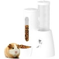 thumbnail image 1 of 2-in-1 Hamster Water Bottle & Food Dispenser - Leak-Resistant Design for Glass/Wire Cages (120ml/4oz BPA-Free   Double Seal Nozzle) Dwarf Hamster & Mice Essentials, 1 of 7