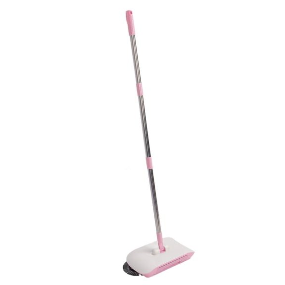 2-in-1 Hand Push Floor Sweeper, 180° Rotating Hard Floor Sweeping and Mopping Cleaner (40.2 Inches / 102 cm)