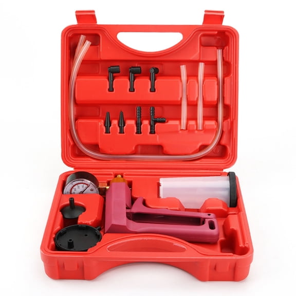 2-in-1 Hand Vacuum Pump Brake Deflation Tool Kits Brake Clutch Hydraulic Power