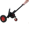 thumbnail image 1 of 2-in-1 Heavy Duty 1,500lbs Trailer Dolly Load Capacity, Trailer Mover 2" Hitch Ball, 24''-35.4'' Adjustable Height Trailer RV Boat, 1 of 15