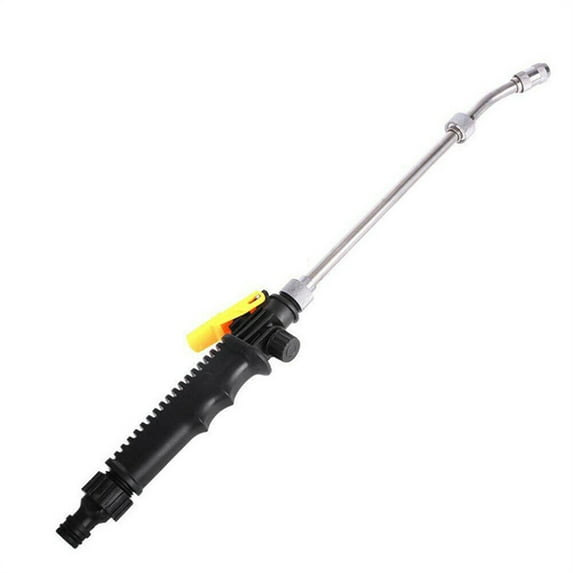 2-in-1 High Pressure Washer Adjustable Nozzles Detachable Hose Fit Standard Hose Car Washing Wand Sprayer