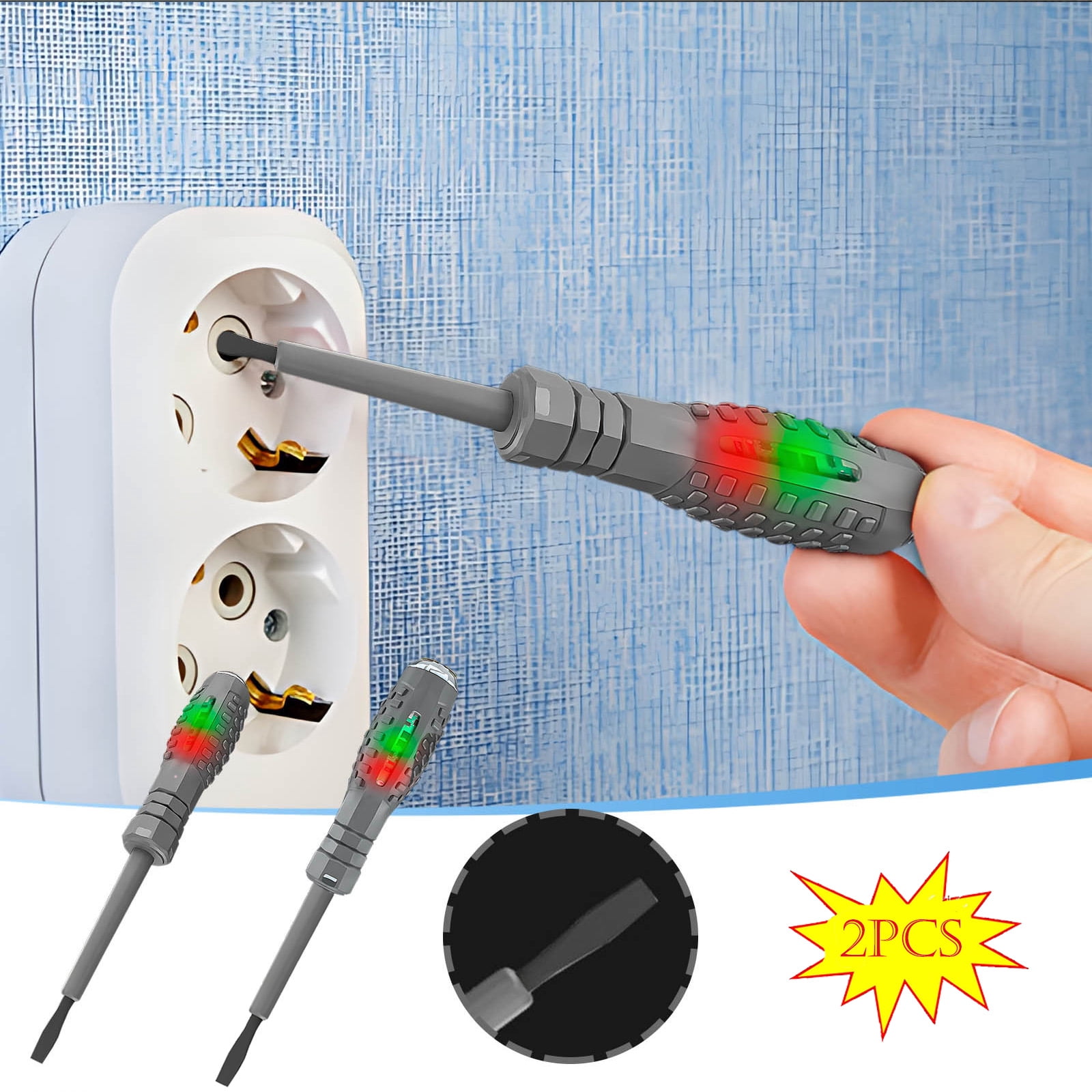 YB5135DB - Tester Di Tensione Digitale Mini Voltmetro DC