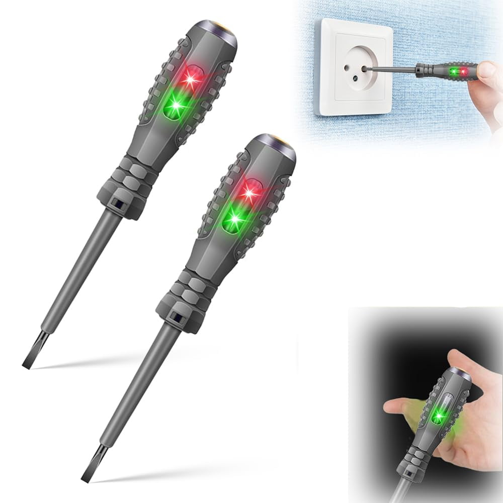 Electric Voltage Tester Pen - Non Contact Live Wire Detector With LCD Display