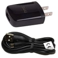 thumbnail image 1 of 2-in-1 Home Wall AC Charger USB Adapter Data Cable Micro-USB Sync Wire Black X5V for Samsung Galaxy Tab 3 10.1 GT-P5210 7.0 8.0 4 10.1 SM-T530 7.0 8.0 A 8.0 9.7 Active S 10.5 SM-T800 8.4 SM-T700, 1 of 4