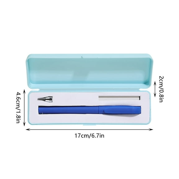 2-in-1 Inkless Eternal Pencil & Gel Ink Pen, Dual Ended Erasable Writing Tool, Refillable Graphite Metal Nib, No Sharpening Needed, Innovative Stationery Gift