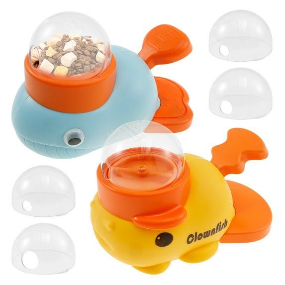 2-in-1 Interactive Dog Puzzle Toy, Slow Feeder, Safe and Durable Dog Food Treat Feeding Dispenser for Small & Medium Dogs, Promotes IQ Training and Entertainment Reduces Bloating Anti-Gulping