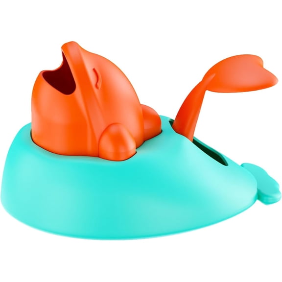 2-in-1 Interactive Whale-Shaped Puzzle Feeder – Dog and Cat Treat Dispenser Toy for Mental Stimulation, Sturdy Design for Puppy Training and Pet Enrichment