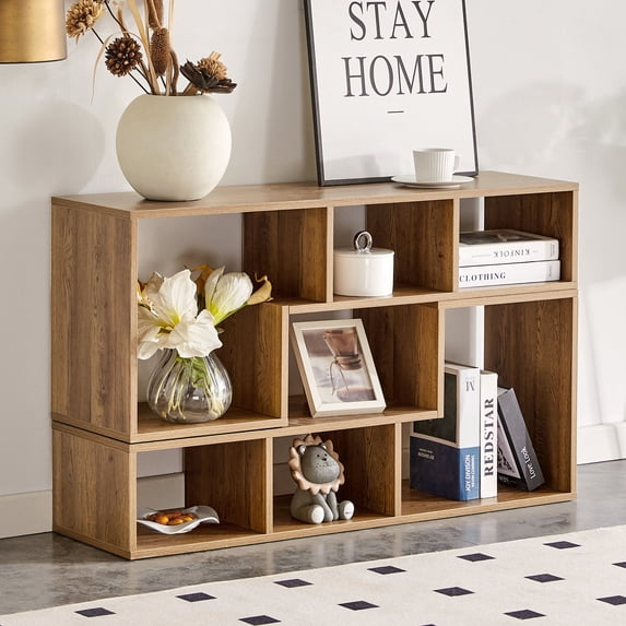 Modular Storage Solutions 2-in-1 L-Shaped TV Stand Fits 65 Inch TVs, Modern Entertainment Center ...